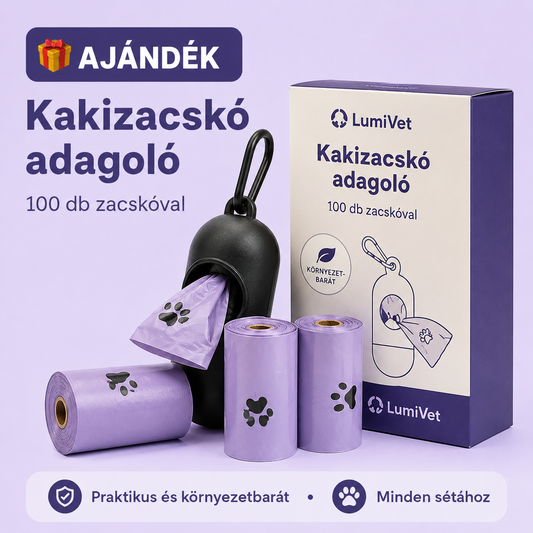 AJÁNDÉK kakizacskó adagoló